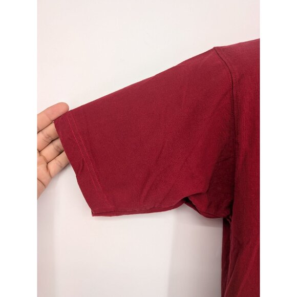 Vintage Chaps Ralph Lauren T Shirt Men Size M Logo Pocket Y2K Casual Athleisure - Picture 4 of 7